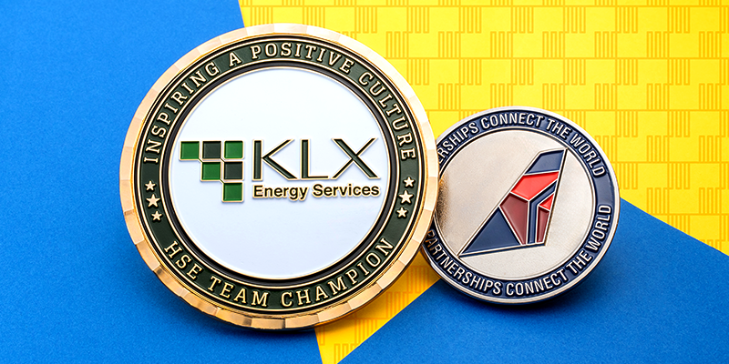 custom made coins for employee recognition