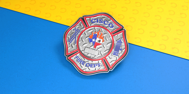 firefighter spinner coin